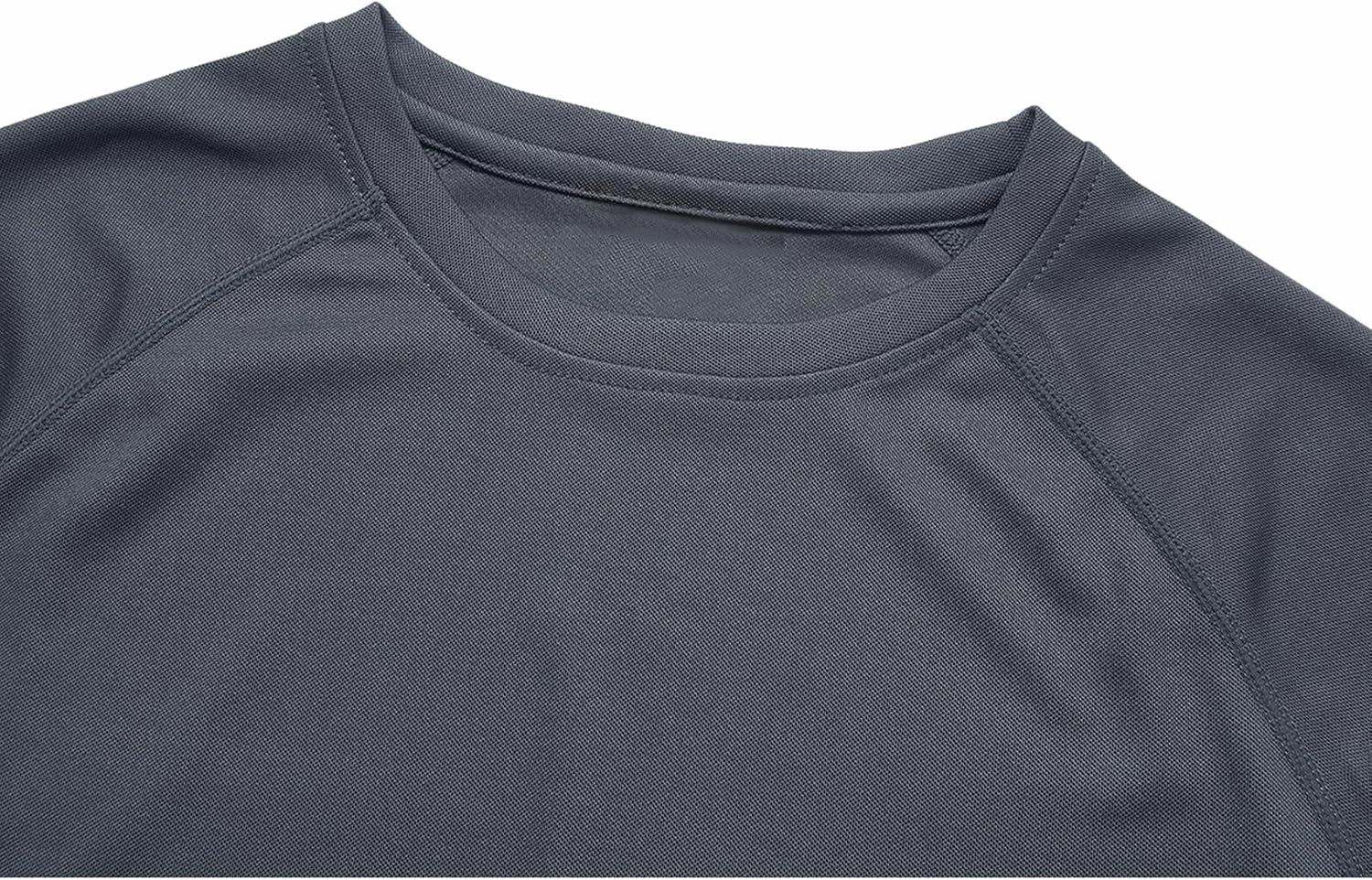 Mens Big and Tall Swim Shirt Sun Protection UPF 50  Rash Gard Quick Dry T-Shirt