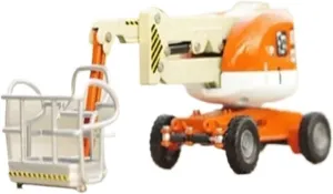 Metal Vehicles Toys for Small Folding Balance Car Model Lifting Telescopic Aerial Work Car Alloy Engineering Vehicle Toys Home Or Office Décor