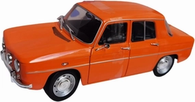 Metal Vehicles Toys 1/18 for Renault 8 TS Car Model Alloy Open Left and Right Doors Home Car Office Decoration Home Or Office Décor