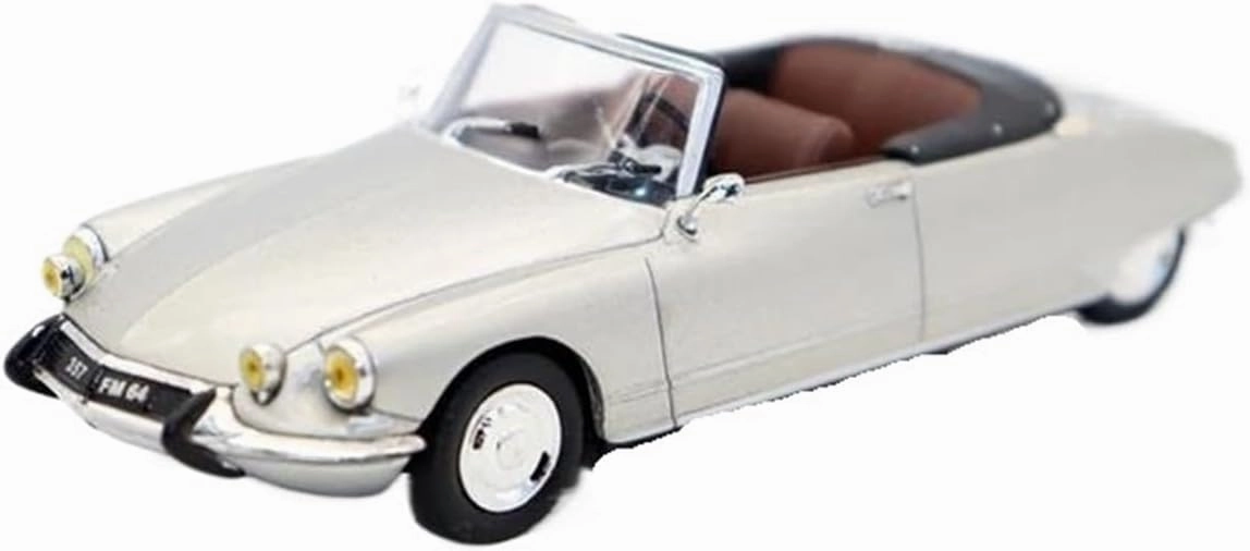 Metal Vehicles Toys 1/43 for Citroen DS 19 1965 Cabriolet Alloy Car Model Collection Ornaments Furniture Decoration Home Or Office Décor