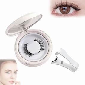 Meylora Magnetic Lashes, Meylora Magnetic Eyelashes, Magnetic Eyelashes Without Eyeliner, 2025 New Eyelashes Magnetic Lashes, Magnetic Lashes with Applicator, Reusable and No Glue Needed (USB03-3)