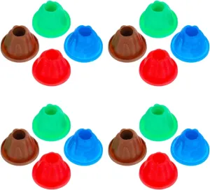 Milisten 1 Box Volcano Eruption Model Volcano Science Erupting Volcano Model Science Kit Simulation for Composite Volcano Model Shape Volcano Volcano Material Present Abs