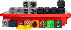 Modular Robotics Boundless Builder Pack for Science Engineering Kits with 19 Robot Cubes - STEM for Teens and Younger Children (Ages 4 )