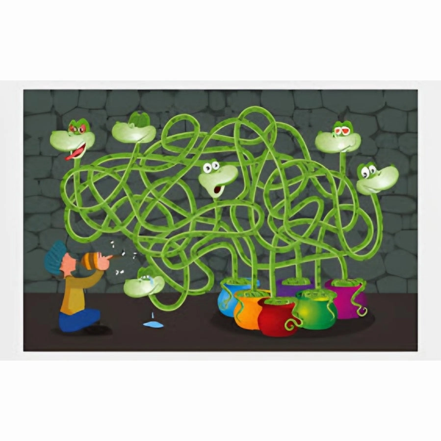 Moody snakes puzzle & game