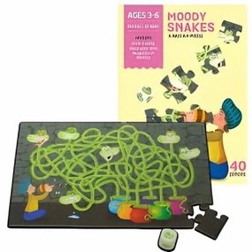 Moody snakes puzzle & game