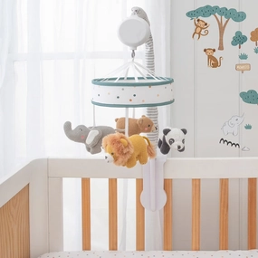 Musical Cot Mobile — Day at the Zoo