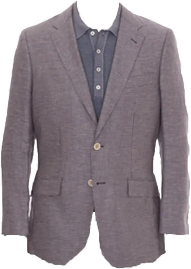 Navy & Grey Mini Hounds Tooth Classic Fit Soft Sport Coat