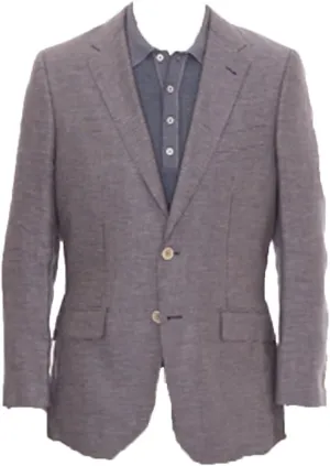 Navy & Grey Mini Hounds Tooth Classic Fit Soft Sport Coat