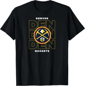 NBA - Denver Nuggets Stacked City Logo T-Shirt