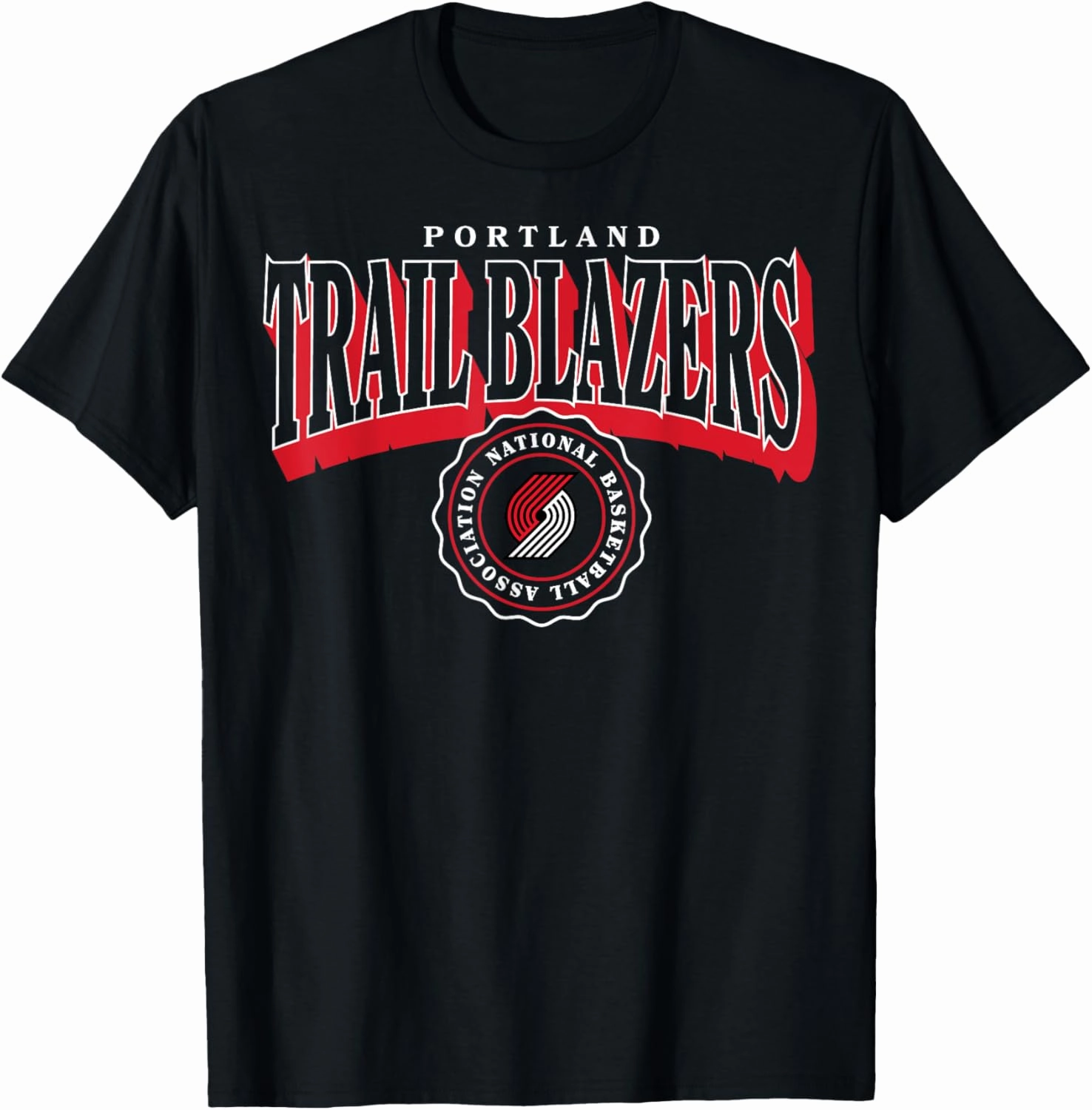 NBA - Portland Trail Blazers Arched Crest T-Shirt