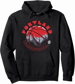 NBA Portland Trail Blazers Neon Prism Basketball Pullover Hoodie