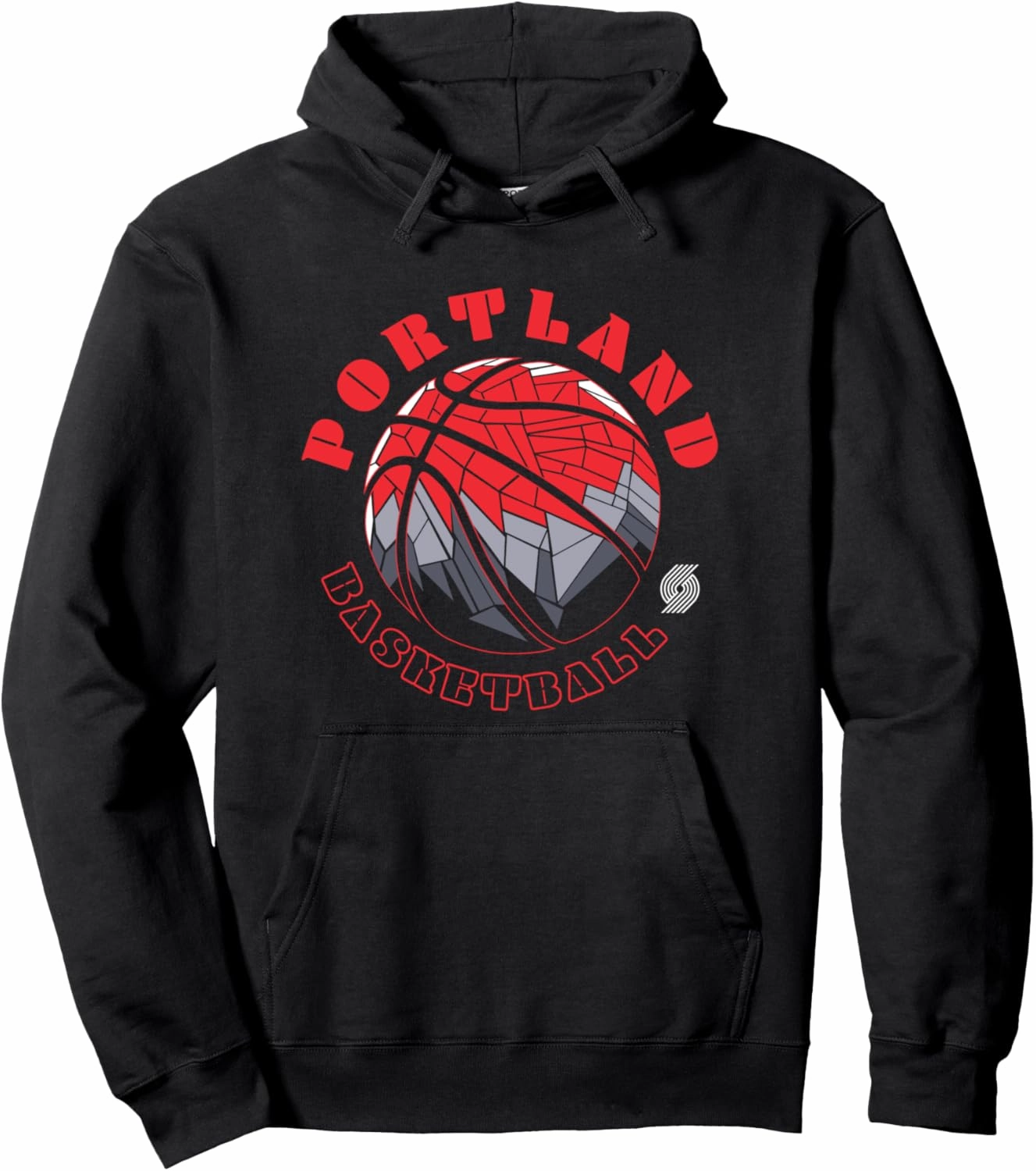 NBA Portland Trail Blazers Neon Prism Basketball Pullover Hoodie