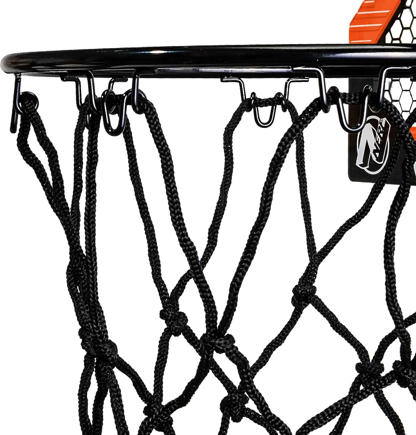 Nerf Basketball Hoop Set - Pro Hoop Mini Hoop Set with Mini Basketball - Steel Rim Great for Dunking