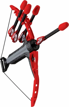 NERF Rip Rocket Bow and Arrow Set - Rip Rocket Blaster Soft Foam Bow   Arrow Set - Indoor   Outdoor Play - Bow and (4) Foam Tip Arrows - RIPROCKET Air Powered Bow and Arrow