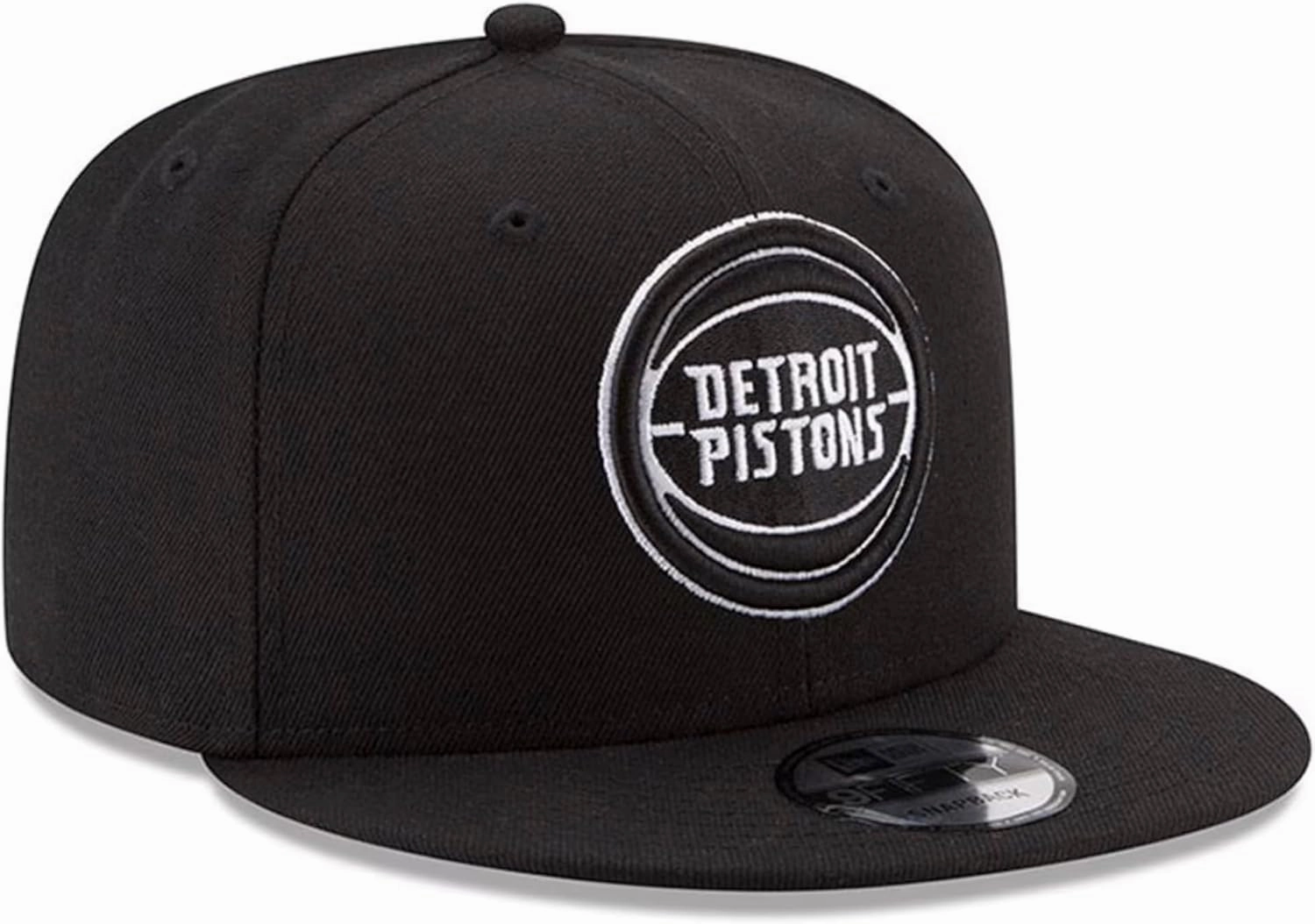 New Era NBA 9FIFTY Black White Adjustable Snapback Hat Cap One Size Fits All