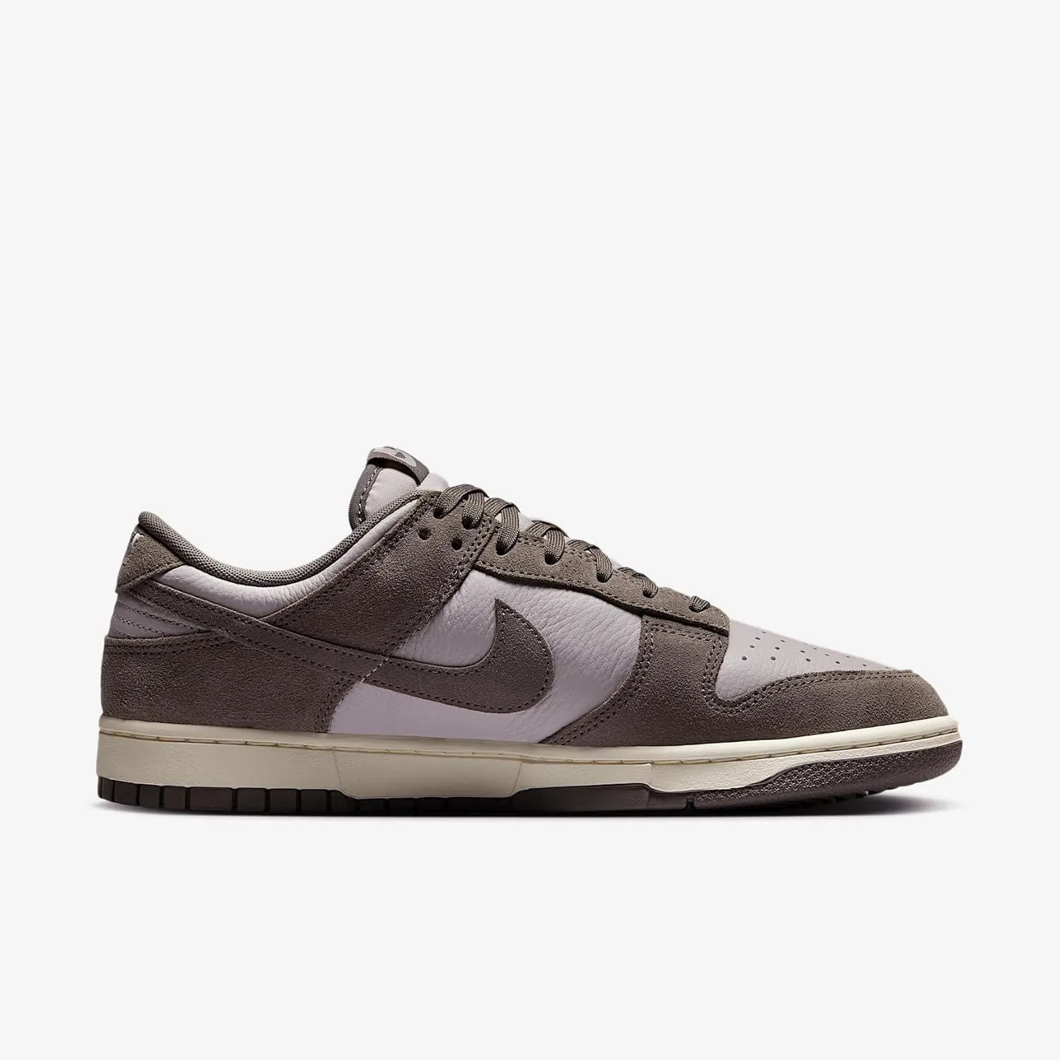 Nike Dunk Low Retro Men's Shoes (FQ8249-001, Platinum Violet/Pale Ivory/Cave Stone)