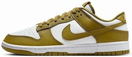 Nike Dunk Low Retro Men's Shoes (DV0833-105, White/Pacific Moss) Size 14