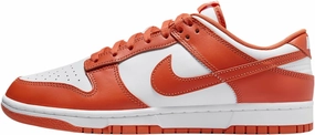 Nike Dunk Low Retro Men's Shoes (DV0833-114, White/White/Cosmic Clay) Size 13