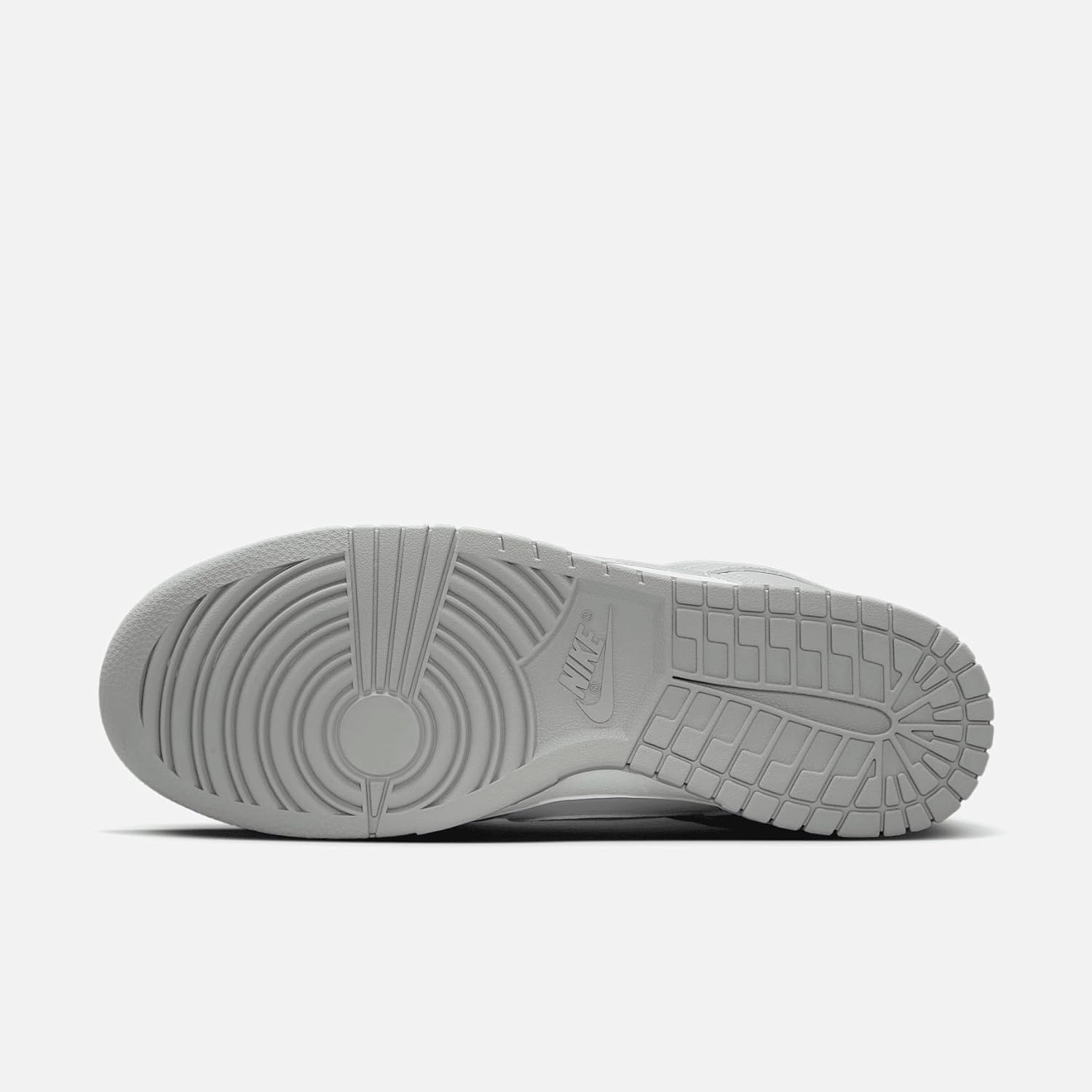 Nike Dunk Low Retro Men's Shoes (HF5441-105, White/White/Light Smoke Grey)