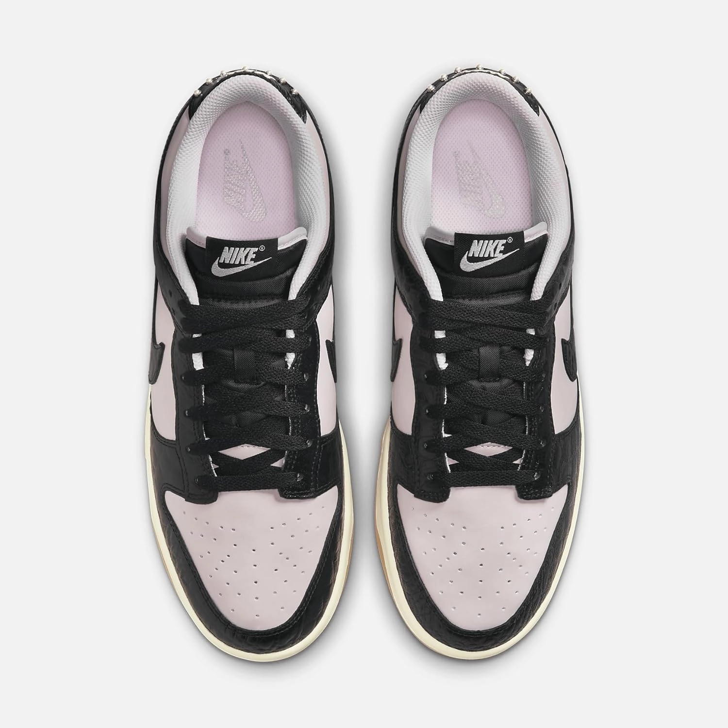 Nike Dunk Low Retro Men's Shoes (HF9191-001, Platinum Violet/Pink Foam/Coconut Milk/Black)