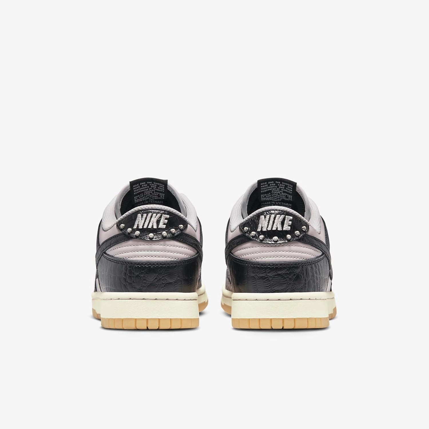 Nike Dunk Low Retro Men's Shoes (HF9191-001, Platinum Violet/Pink Foam/Coconut Milk/Black)
