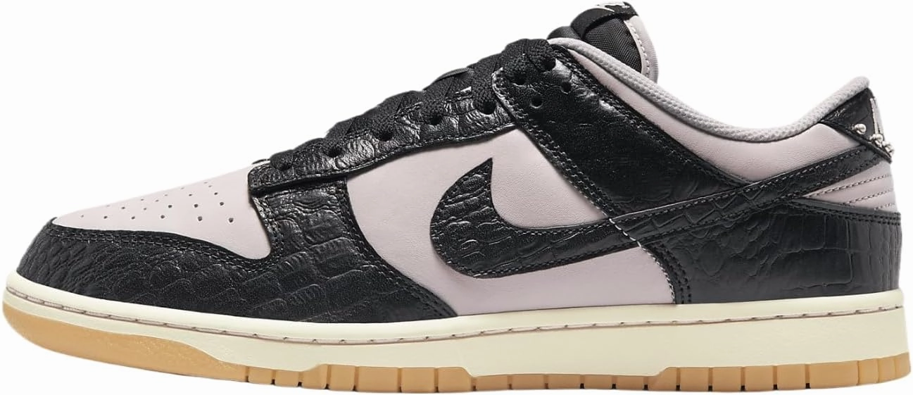 Nike Dunk Low Retro Men's Shoes (HF9191-001, Platinum Violet/Pink Foam/Coconut Milk/Black)