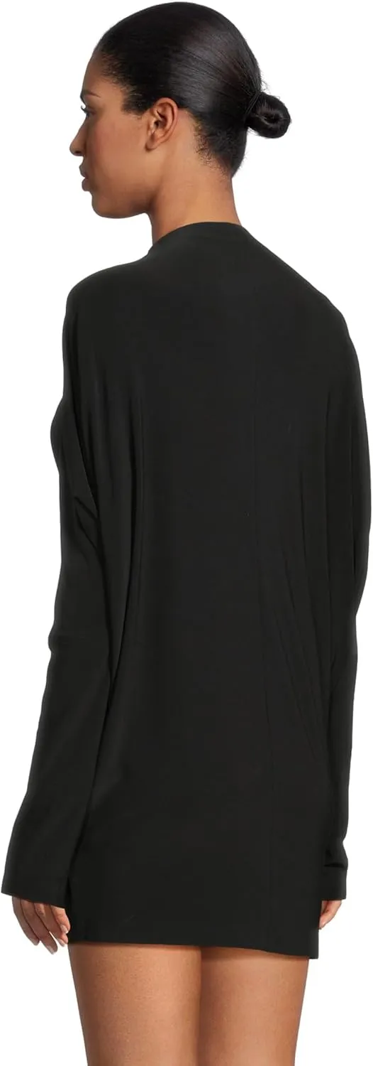 Norma Kamali Women's Dolman Wrap Mini Dress