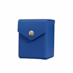 Obelisk Blue Deck Box with Belt Loop/Clip, Hard Shell, Faux Leather, Compatible with YGO, Magic: The Gathering, Vanguard, Digimon and others