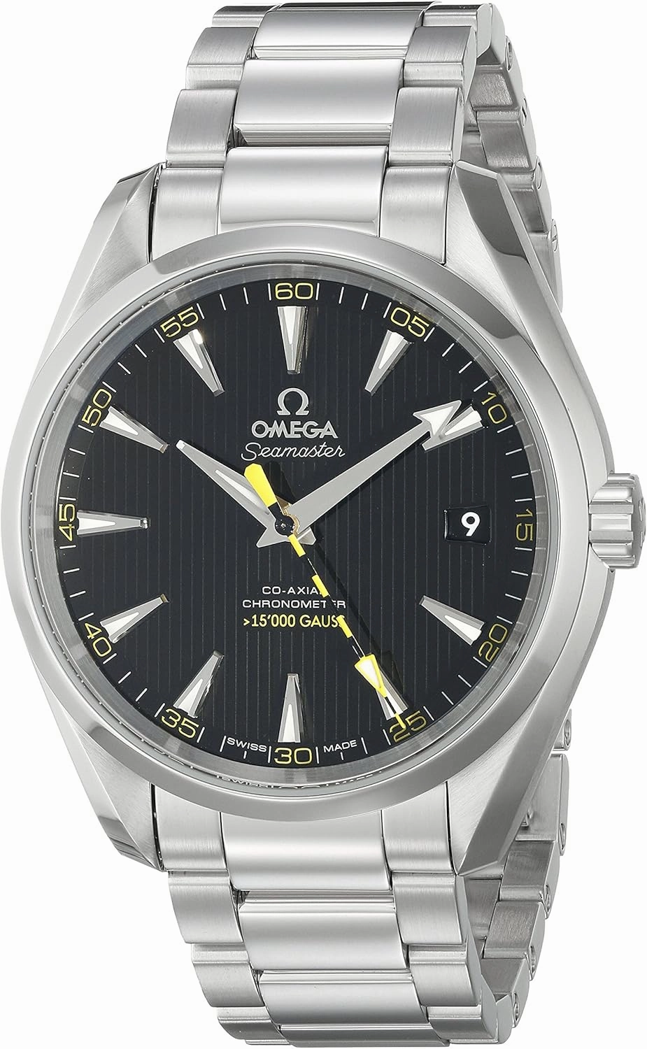 Omega Men's 23110422101002 Seamaster150 Analog Display Swiss Automatic Silver Watch
