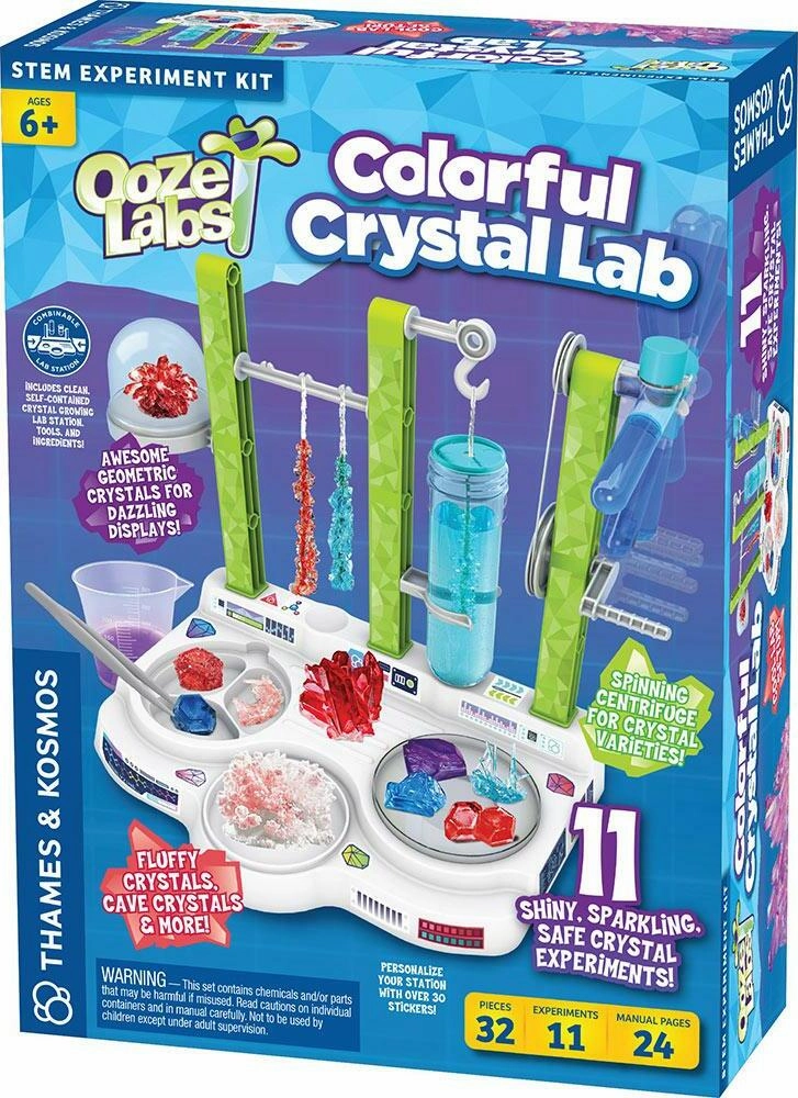 Ooze Labs: Colorful Crystal Lab Age 6 