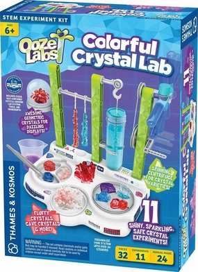 Ooze Labs: Colorful Crystal Lab Age 6 