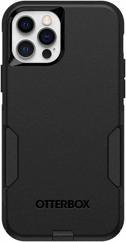 OtterBox Commuter Series Case for iPhone 12 & iPhone 12 PRO (ONLY) Non-Retail Packaging - (Black)