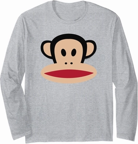 Paul Frank Julius Big Face Center Chest Long Sleeve T-Shirt