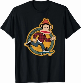 Paul Frank Julius Skateboarding Poster T-Shirt