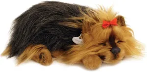 Perfect Petzzz - Original Petzzz Yorkie, Realistic, Lifelike Stuffed Interactive Pet Toy, Companion Pet Dog with 100% Handcrafted Synthetic Fur