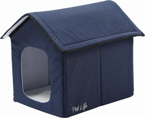 Pet Life 'Hush Puppy' Electric Heating and Cooling Smart Cat and Dog House - Heated Dog Pad or Pet Mat with a Built-in Powered Cooling Fan - Features Smart Touch Control, Folds for Easy Travel