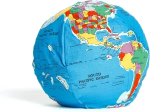 Pocket Earth HUGG-A-PLANET | Soft Plush Globe for Children | Montessori Educational Toy for Kids, Teens, Adults, Teachers, and Parents | Planet Earth Learning Toy | Classroom Must Haves