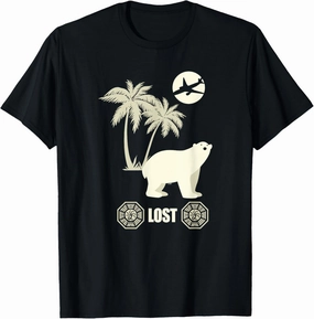 Polar Bear, Island, and Plane T-Shirt