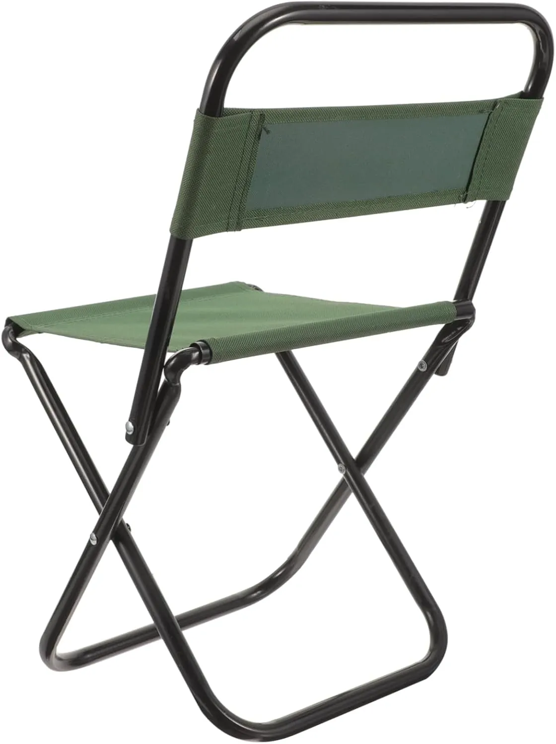 Portable Folding Camping Chair with Backrest Lightweight Outdoor Stool for Fishing Travel Picnic and Beach Durable Design for and Quick Setup