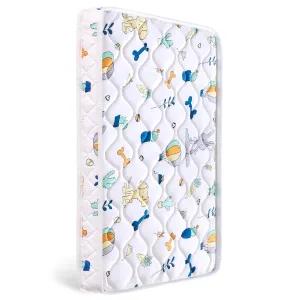 Premium Foam Mini Crib Mattress 38“ x 24” x 4”, Dual Sided with Soft Breathable Fabric, Noiseless and Odorless, Comfortable and Firm, Fits Most Mini Cribs (Does Not Fit Playard or Standard Crib)