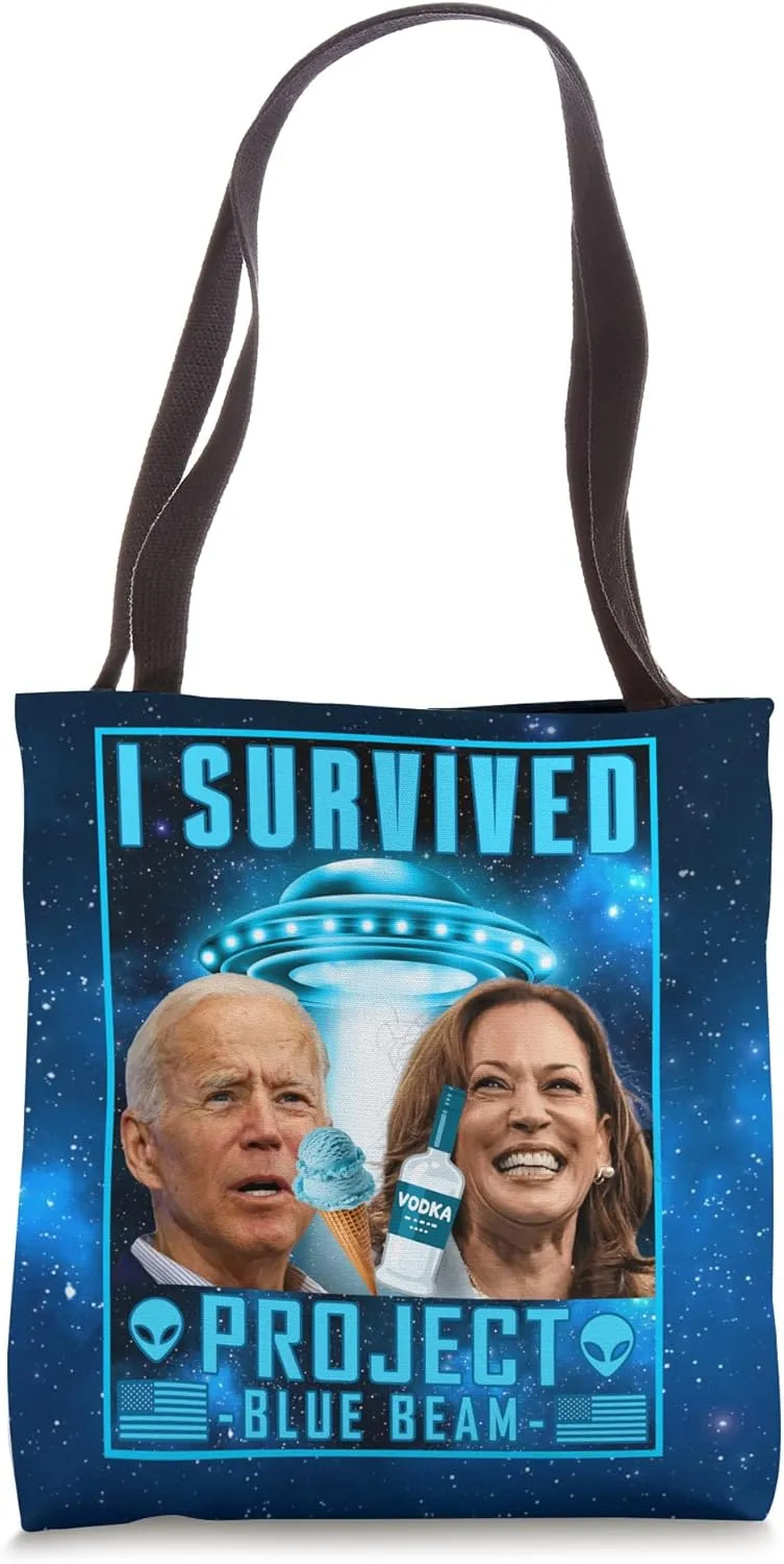 Project Blue Beam - Conspiracy Theory - Drone Technology Tote Bag