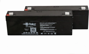 Raion Power 12V 2.3Ah Replacement SLA Battery for Power Sonic PS-1220-2 Pack