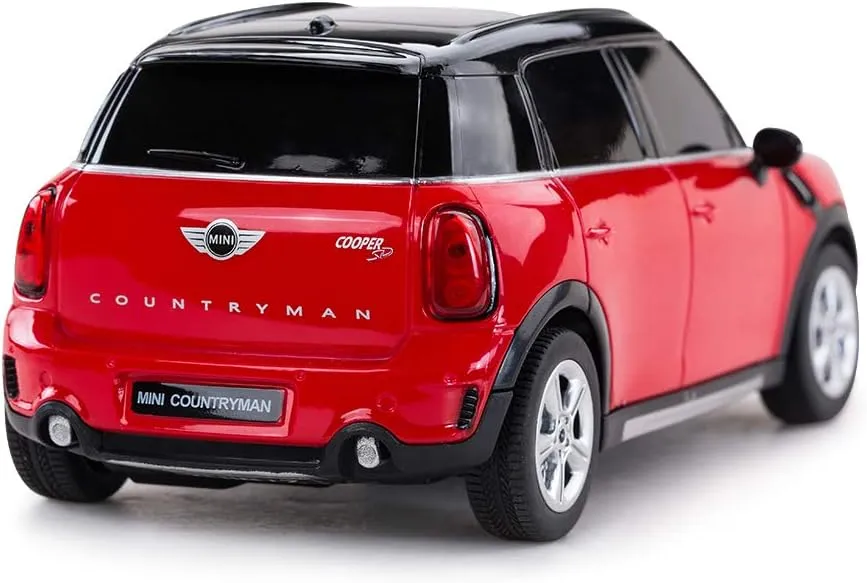 RASTAR BMW 1:24 RC Cars Remote Control Mini Cooper Countryman Model Car Toy Mini Cooper Car for Kids, Red