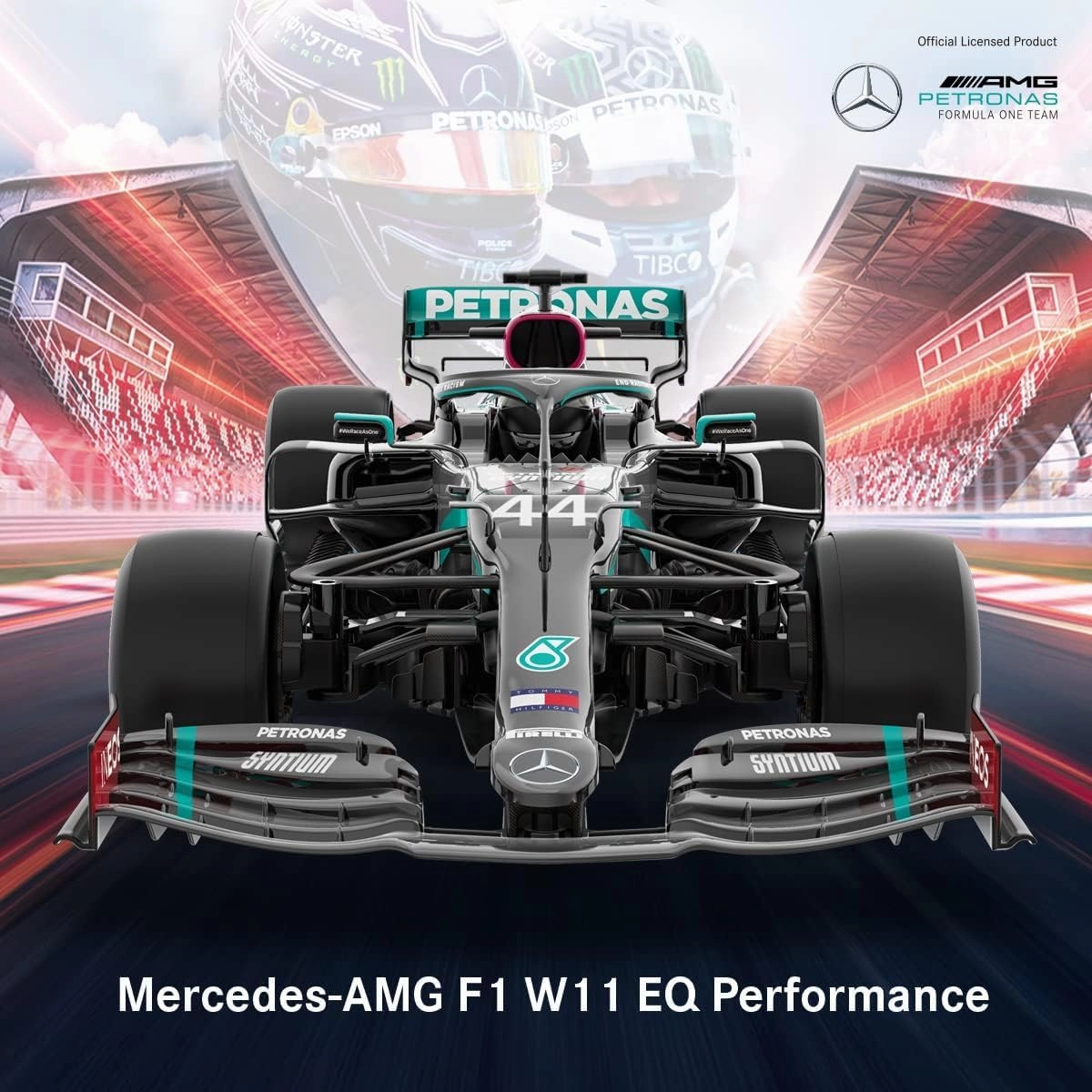 RASTAR Mercedes-AMG F1 W11 EQ Performance 1:18 Scale Remote Control Car, Mercedes AMG Pertronas F1 Car Mode Mercedes F1 Toys Gifts for Boys
