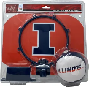 Rawlings Illinois Illini Slam Dunk Softee Hoop Set
