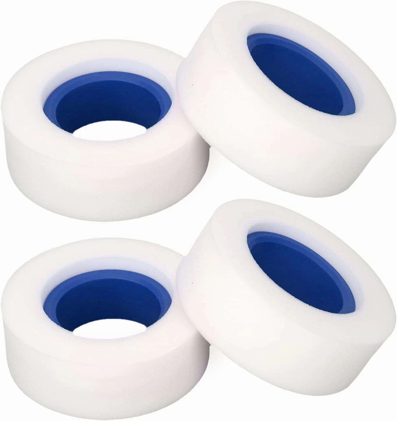 RC Crawler Tire Foam, 2.2 Inch Dual Stage Soft Sponge, Suitable for 1/10 1/8 Climbing Car RC Crawler, Made of Foam Material, Strong and (Blue)