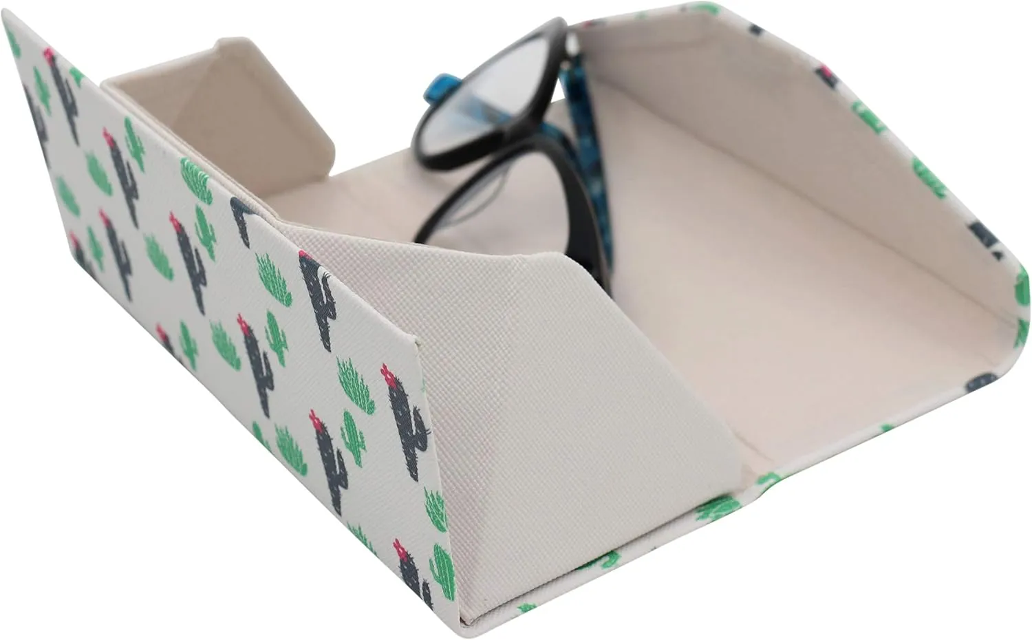 Real Sic Glasses Case for Men and Women - Magnetic Folding Hard Shell Sunglass Holder - Inspired by Nature