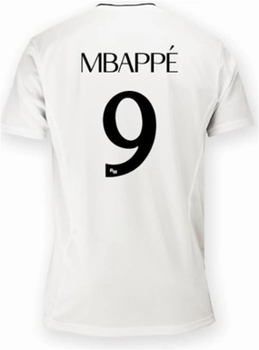 Real Madrid Jersey. Real Madrid Home Shirt 24/25 MBAPPE 9#. 100% Polyester. Classic fit. Official RM Soccer Jersey.