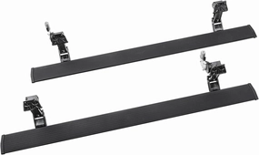 RealTruck AMP Research PowerStep Power Running Boards with LED Step Lights for 2004 - 2015 Nissan Armada & Titan Crew/King Cab; 2004 - 2010 Infiniti QX56 - Electric Powerstep & Retractable Truck Steps