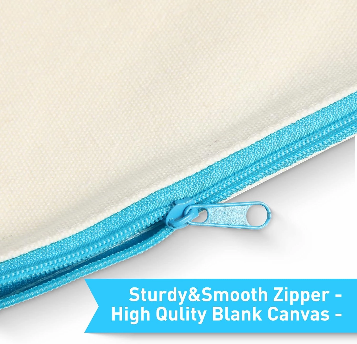 Reginary 80 Pack Canvas Zipper Makeup Bags Bulk Pencil Pouches Blank DIY Craft Canvas Cosmetic Bag Pouch with Zipper for Makeup Cosmetic Toiletry Stationary Storage(Natural and Colorful Zippers)